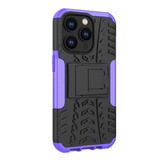Apple iPhone 14 Pro Heavy Duty Case Purple