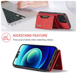 Apple iPhone 15 Pro Magnetic Wallet Red