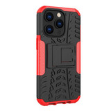 Apple iPhone 14 Pro Heavy Duty Case Red