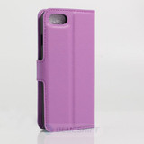 Iphone Se (3Nd Gen)      Pu Wallet Case    [Purple]