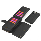 Apple iPhone 13 Pro Max Deluxe Zipper Case Black