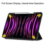 Apple iPad Pro 12.9" (6th Gen 2022)    Pen Holder Case    Black
