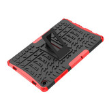 Samsung Galaxy Tab A9+ X210    Heavy Duty Case    Red