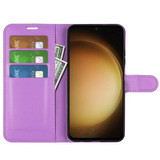 Galaxy S24+      Pu Wallet Case    [Purple]