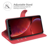 Iphone 14      Pu Wallet Case    [Red]