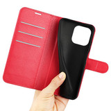 Iphone 14 Pro      Pu Wallet Case    [Red]