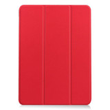 Apple iPad Air 10.9" (5th Gen, 2022)    Tri-Fold PU Case    Red