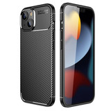 Apple iPhone 14 Carbon Fibre Case Black