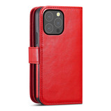 Apple iPhone 13 Pro Max Double Wallet Case Red