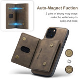 Apple iPhone 13 Magnetic Wallet Coffee