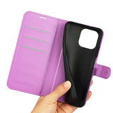 Iphone 14 Pro      Pu Wallet Case    [Purple]