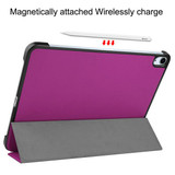 Apple iPad Air 4    Tri-Fold PU Case    Purple