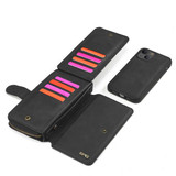 Apple iPhone 13 Deluxe Zipper Case Black