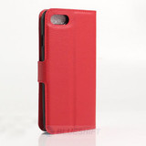 Iphone 7/8/Se(2Nd Gen)      Pu Wallet Case    [Red]