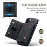 Apple iPhone 11 Pro Magnetic Wallet Black