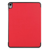 Apple iPad Pro 11 2018 (1st Gen)    Tri-Fold PU Case    Red