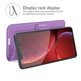 Iphone 13 Pro Max      Pu Wallet Case    [Purple]