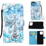 Apple iPhone 13 Pro Designer PU Case EiffelTower