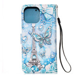 Apple iPhone 13 Pro Designer PU Case EiffelTower