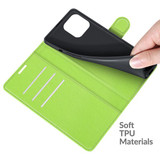 Iphone 13 Pro      Pu Wallet Case    [Green]