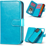 Apple iPhone 13 Pro Max Double Wallet Case Blue