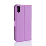 Iphone Xr      Pu Wallet Case    [Purple]
