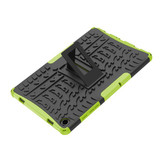 Samsung Galaxy Tab A9+ X210    Heavy Duty Case    Green