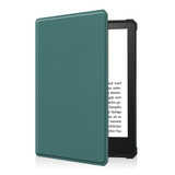 Kindle Paperwhite 2021 (11th Gen) Folio PU Leather Case Teal