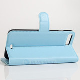 Iphone 7Plus/8Plus      Pu Wallet Case    [Lightblue]