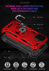 Apple iPhone 13 Mini Military Armour Case Red