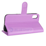 Iphone X/Xs      Pu Wallet Case    [Purple]