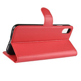 Iphone Xs Max      Pu Wallet Case    [Red]