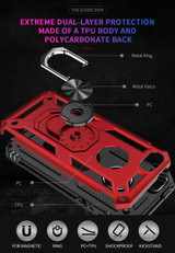 Apple iPhone 5/5S/SE(1st Gen) Military Armour Case Black