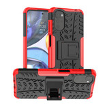 Moto e32 Heavy Duty Case Red