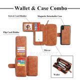 Apple iPhone XS Max Deluxe Zipper Case Brown