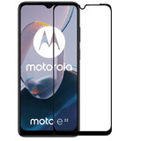 Moto e22i Tempered Glass Screen Protector Black