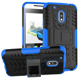 Moto G4 Play Heavy Duty Case Blue