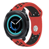 Huawei Watch GT 3 42mm      Silicone Strap   Red/Black