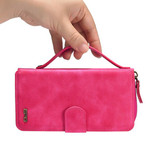 Apple iPhone 12 Mini Deluxe Zipper Case Rose