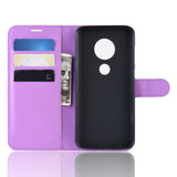Moto G7/G7Plus      Pu Wallet Case    [Purple]
