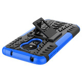 Moto G7 Power Heavy Duty Case Blue