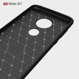 Moto G7/G7Plus Carbon Fibre Case Red