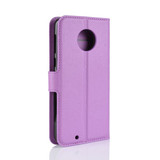 Moto G6      Pu Wallet Case    [Purple]