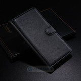 Iphone 5/5S/Se(1St Gen)      Pu Wallet Case    [Black]