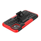 Apple iPhone 11 Heavy Duty Case Red
