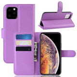 Iphone 11 Pro Max      Pu Wallet Case    [Purple]