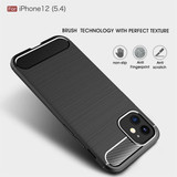 Apple iPhone 12 Mini Carbon Fibre Case Black