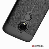 Moto E5/G6Play Leather Texture Case Red
