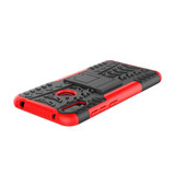 Huawei Y7 Pro 2019      Heavy Duty Case    Red
