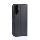 Huawei Nova 5T      Pu Wallet Case    [Black]